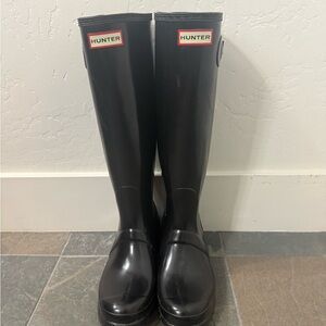 Hunter Black Women's Winter & Rain Boots